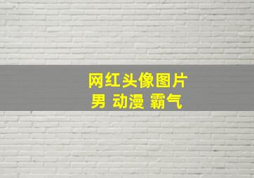 网红头像图片男 动漫 霸气